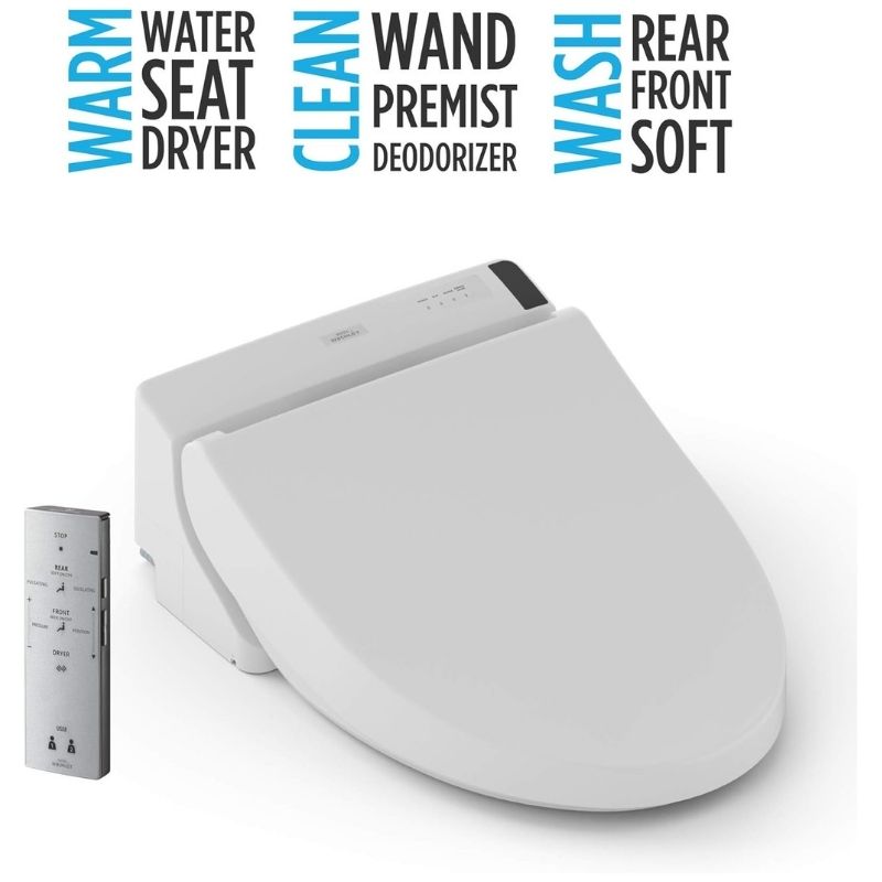 TOTO WASHLET® C200 - Round Bidet Seat - Key features