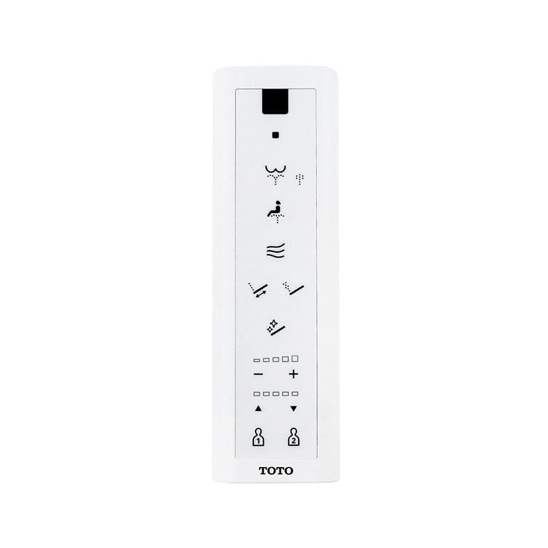 TOTO Washlet C5 remote control, featuring various bidet settings for enhanced comfort and hygiene.