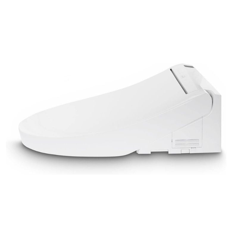 TOTO WASHLET® C5 - Elongated - WASHLET+ - Side view on a white background