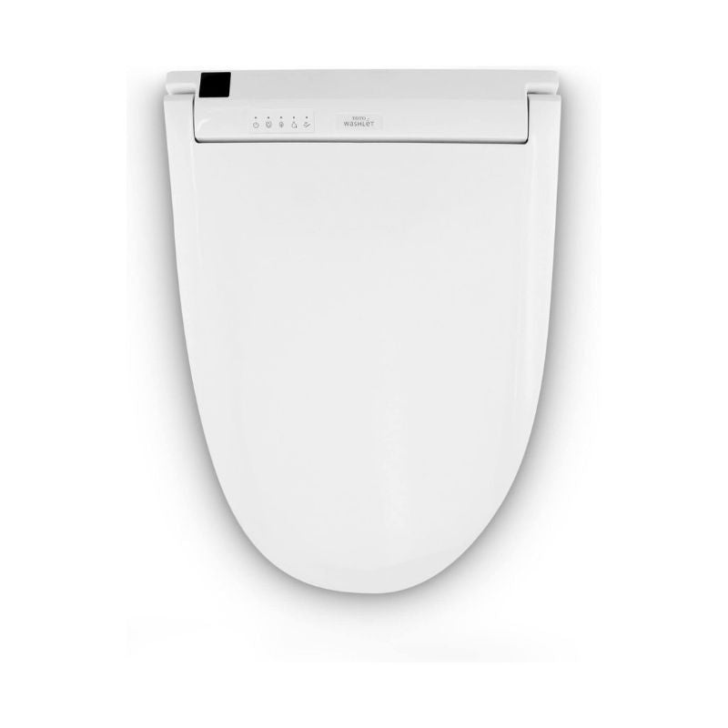 TOTO WASHLET® C5 - Elongated - WASHLET+ - Top view on a white background
