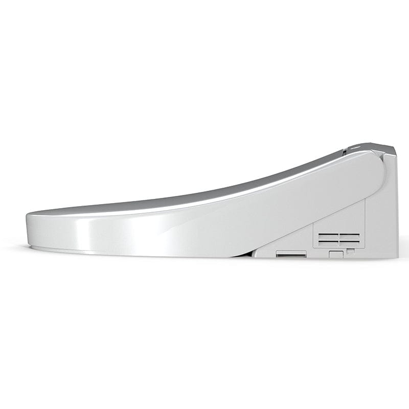 Side view of TOTO Washlet KC2 Bidet Toilet Seat with sleek design and advanced technology features.