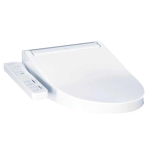 TOTO Washlet KC2 Bidet Toilet Seat with arm control panel and soft-close feature