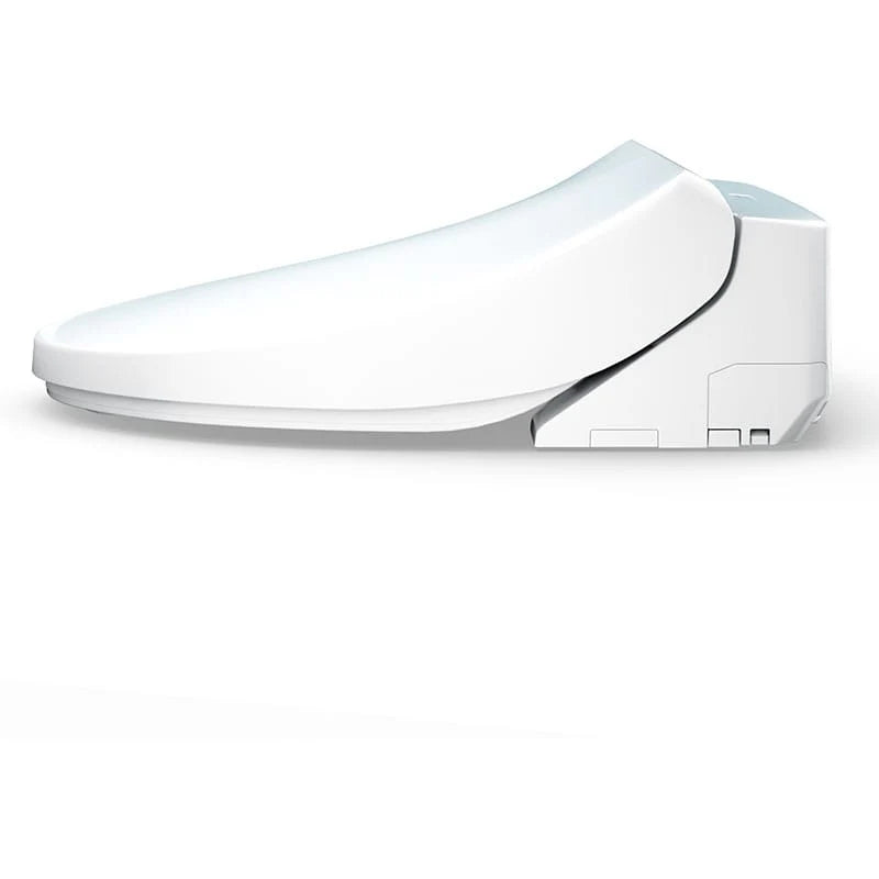 TOTO WASHLET KS2 Bidet Seat - Elongated side view on a white background