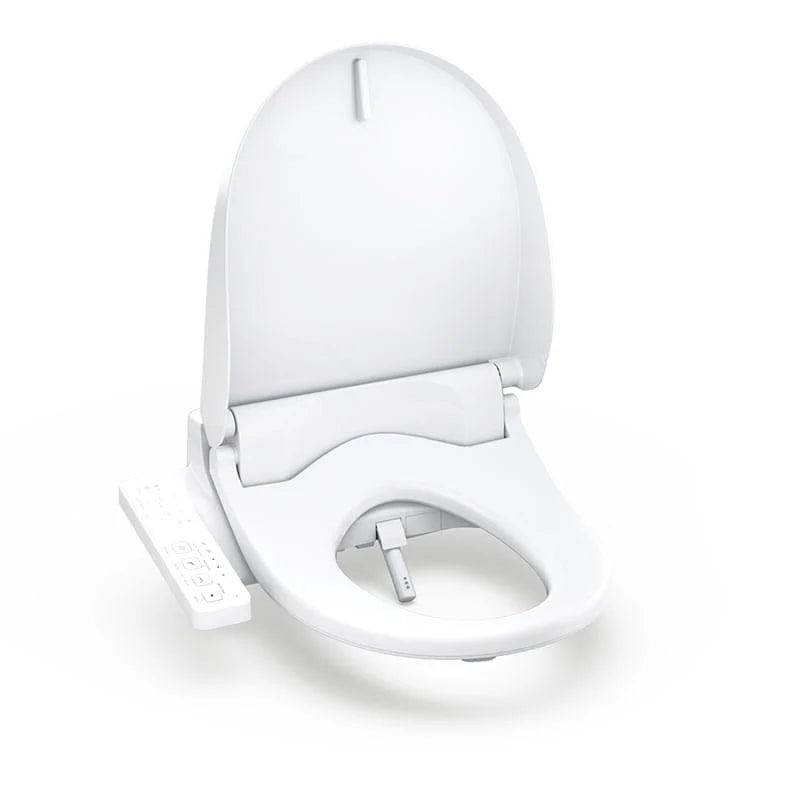 TOTO WASHLET KS2 Bidet Seat - open lid on a white background