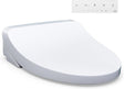 TOTO WASHLET KS5 Elongated Bidet Seat - White electronic toilet seat with control panel on a white background
