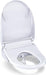 TOTO WASHLET KS5 Round Bidet Seat - open lid on a white background