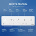 TOTO WASHLET KS5 Round Bidet Seat - remote control