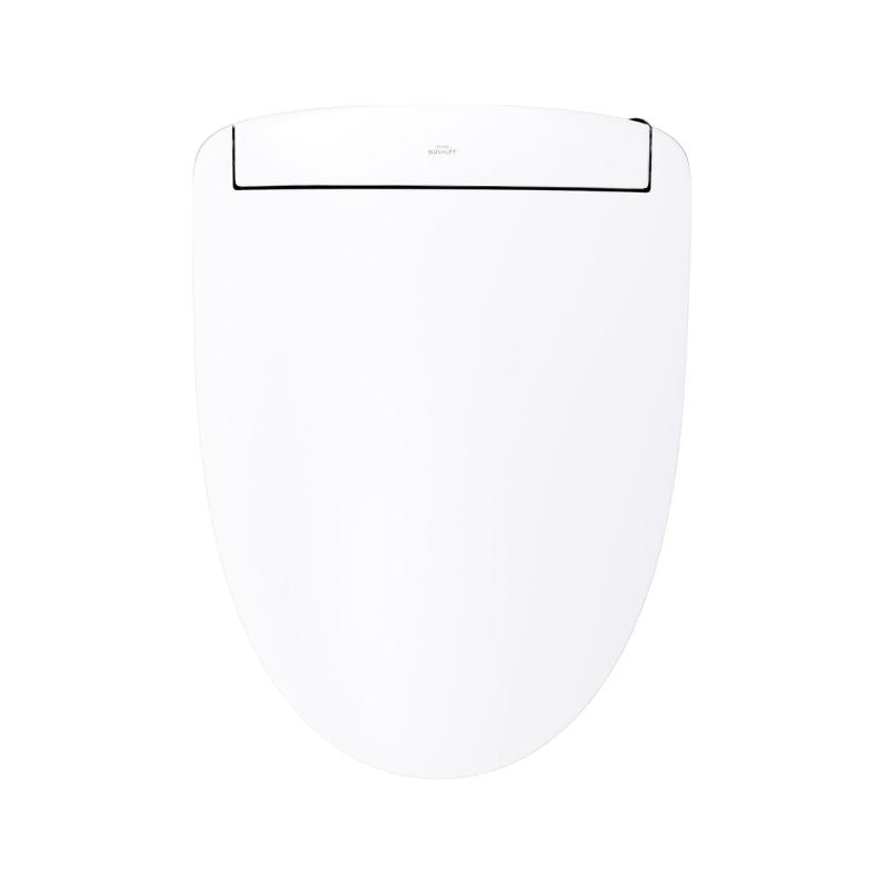 TOTO WASHLET® KS6 Elongated Bidet Toilet Seat - Top view on a white background
