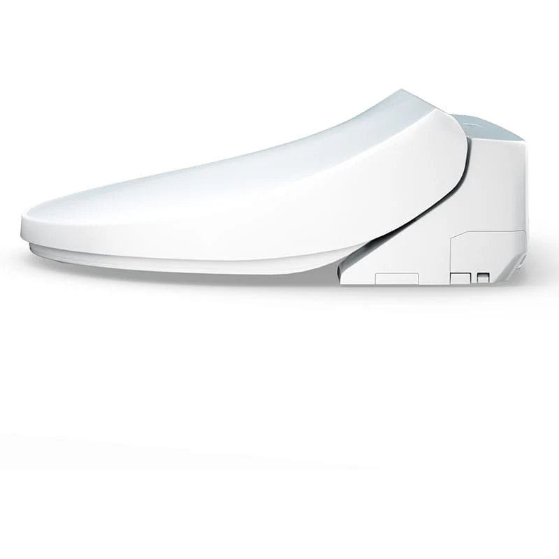 TOTO WASHLET S1 Bidet Seat - elongated left side view