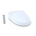 TOTO Washlet S500E Bidet Toilet Seat with remote control, elongated design for enhanced comfort.