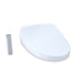 TOTO Washlet S500E elongated bidet toilet seat with remote control functionality.