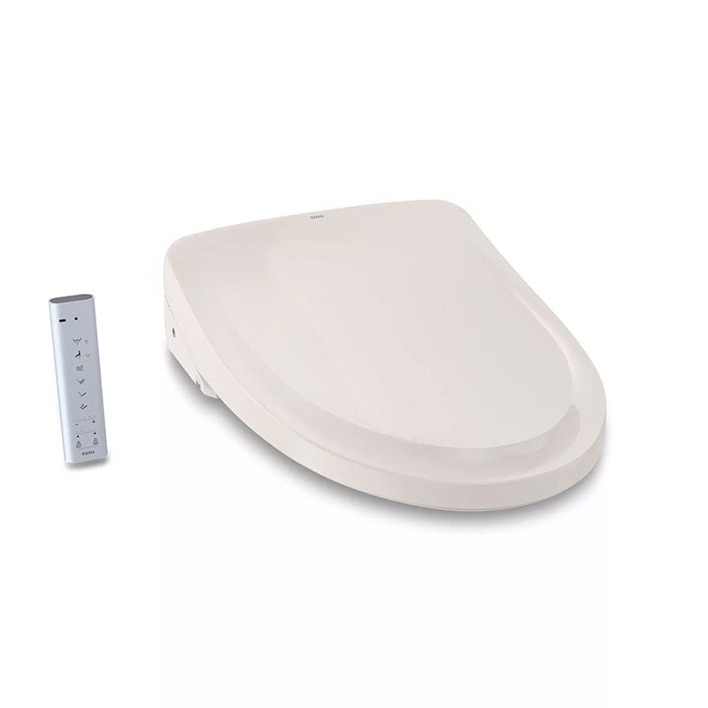 TOTO Washlet S500E Bidet Toilet Seat in Sedona Beige with remote control