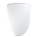 TOTO Washlet S7 Bidet Toilet Seat with lid closed, top view image showcasing sleek design and modern features