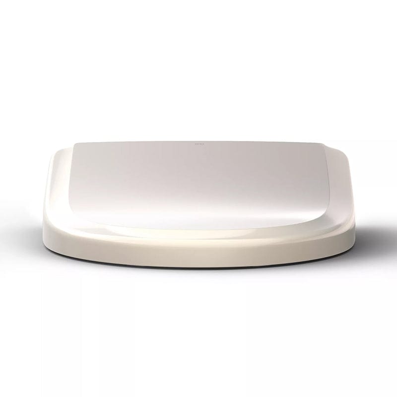 Sedona Beige TOTO Washlet S7A Elongated Bidet Toilet Seat with clean, modern design view.