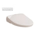 TOTO Washlet S7A Bidet Toilet Seat Elongated in Sedona Beige with remote control for easy operation.