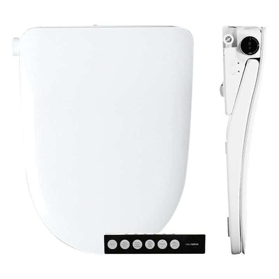 Ultra NOVA Bidet Seat with modern design, auto open/close lid, heated seat, and silver-nano filtration system