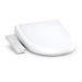 TOTO WASHLET S1 Bidet Seat - Round - corner view on a white background